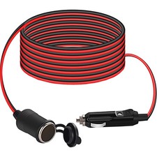 Kfz Verl�ngerungskabel Zigarettenanz�nder 3m  Sicherung 20AWG