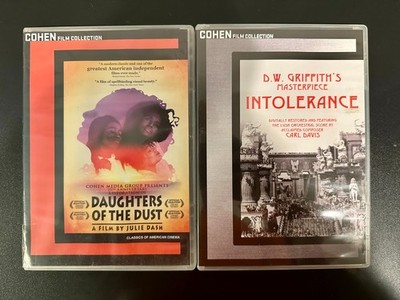 Cohen Film Collection - Intolerance D.W. Griffith, Daughters of the Dust DVD