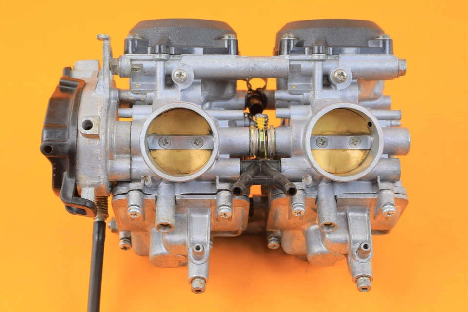 04-06 2004 Arctic Cat 650 V2 OEM Keihin CVK Carburetors Carb Throttle Assembly - Image 2 of 4