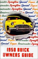 1950 Buick Betriebsanleitung 50 Special Super Roadmaster Besitzer Handbuch