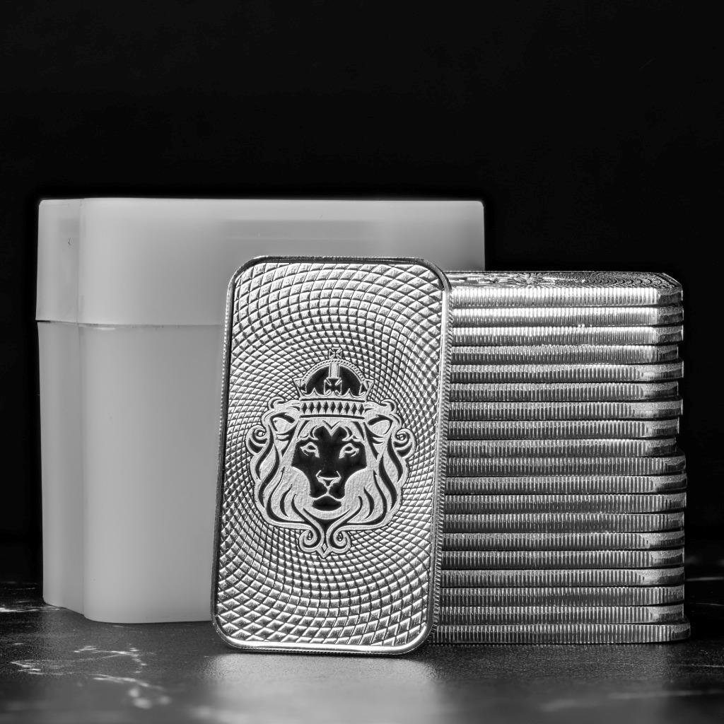 20 x 1 oz .999 Silver Bar - Scottsdale Mint VORTEX Silver