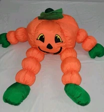Vintage American Greetings Heartwarmers Jack-O-Lanter Pumpkin 15" Nylon