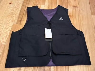 Nike ACG Skull Peak PrimaLoft Reversible Vest Black Dark