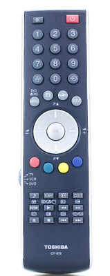Télécommande D'Origine Toshiba CT-8040 Pour Téléviseur - Occasion - Garantie 6 Mois