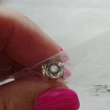 Pandora  Rose Petals Sterling Silver CZ Charm 790316pcz