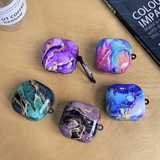 Colorful Marble Shell Case Cover For Samsung Galaxy Buds 2/Buds 2 Pro/Live/Pro