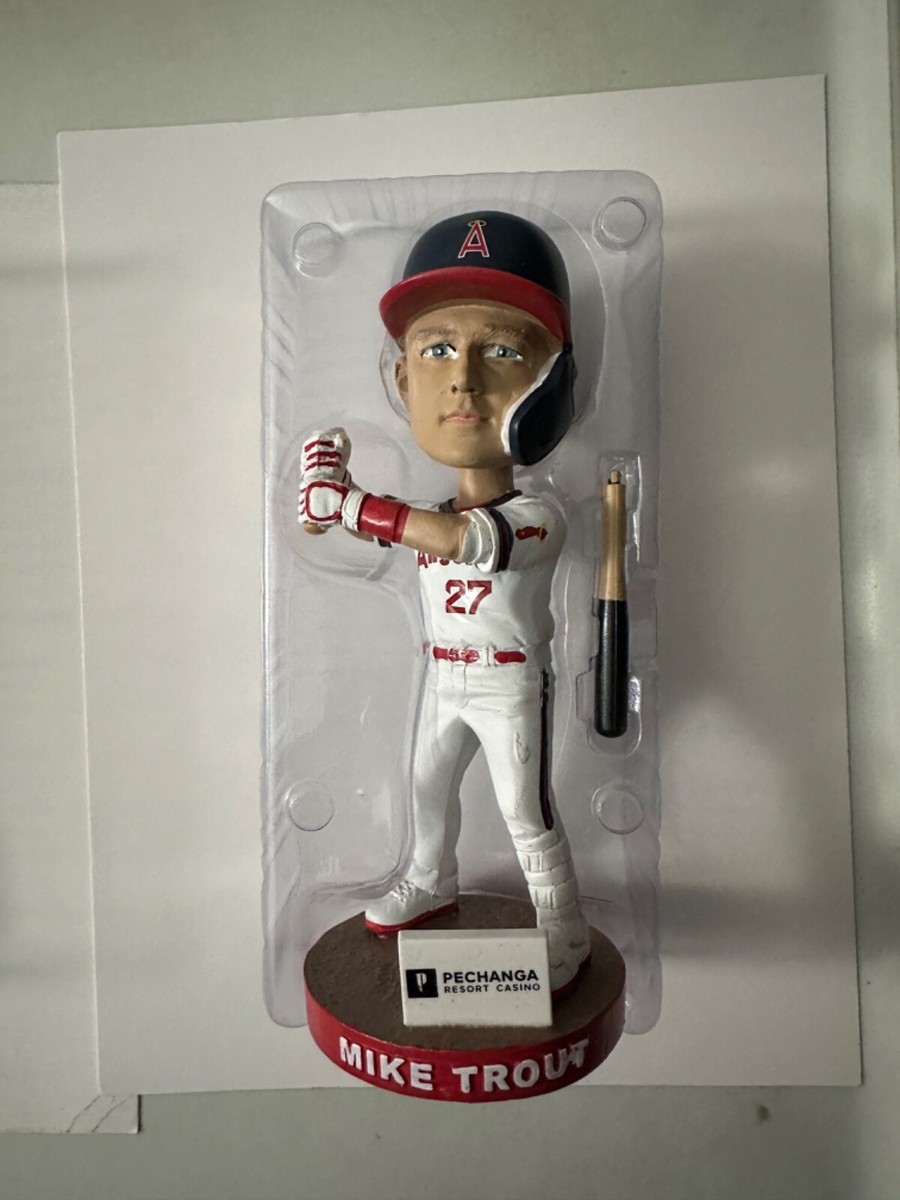 MIKE TROUT LA Angels “Throwback Bobblehead” BOBBLEHEAD Rare
