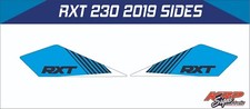 SEADOO RXT 230 2019 REAR SIDES ONLY Graphics / Decal / Sticker Kit CUSTOM BLUE