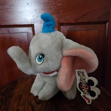 Vintage Dumbo Disneyland Plush Walt Disney World Stuffed Animal Elephant Toy