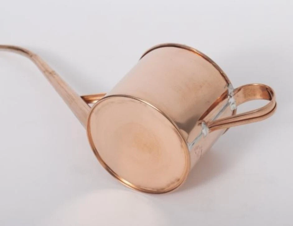 【Nuevo】Bonsai Negishi Sangyo Lata de Riego de Cobre 0.5L Herramienta de Jardín Hecha a Mano Japón Foto 4 de 4