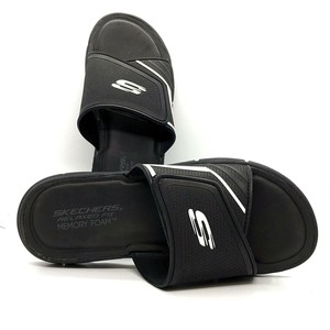 skechers flip flops mens memory foam