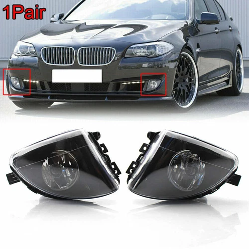Luz antiniebla izquierda y derecha con bombilla para BMW Serie 5 F10 528i 535i 550i 2011 2012 2013 - Imagen 1 de 16
