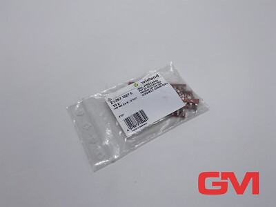 VE 10x Wieland Verbindungskamm Z7.267.1227.5 jumper bar IVB WK 2,5-K- 12 ROT
