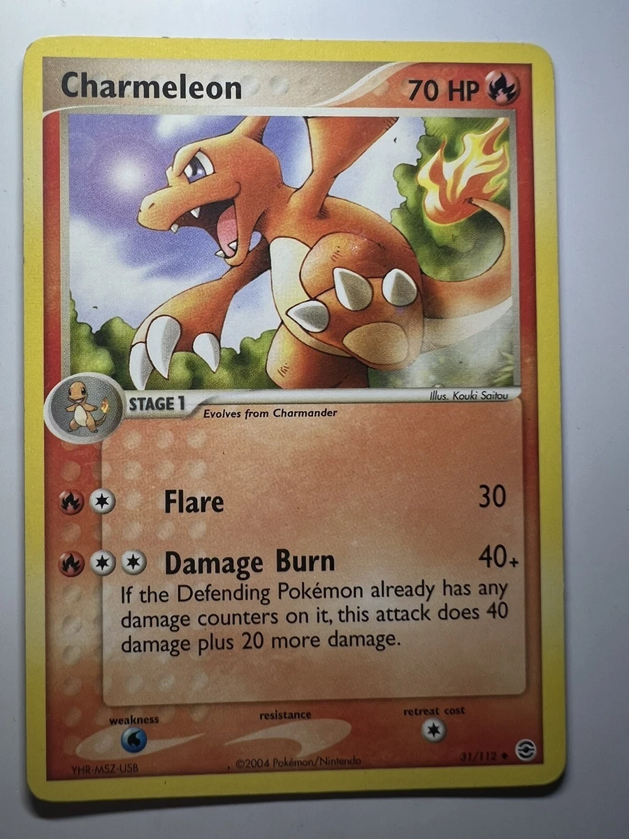 Charmeleon Pokémon TCG EX FireRed & LeafGreen Individual Trading