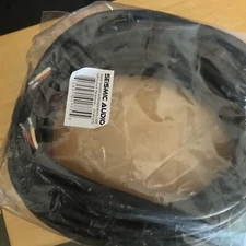 New SEISMIC AUDIO 25' Raw Wire HOME PA/DJ SPEAKER CABLE