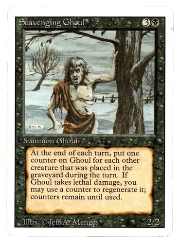 MTG Fastbond, Revised Edition, Lightly Play, Miscut, Magic The