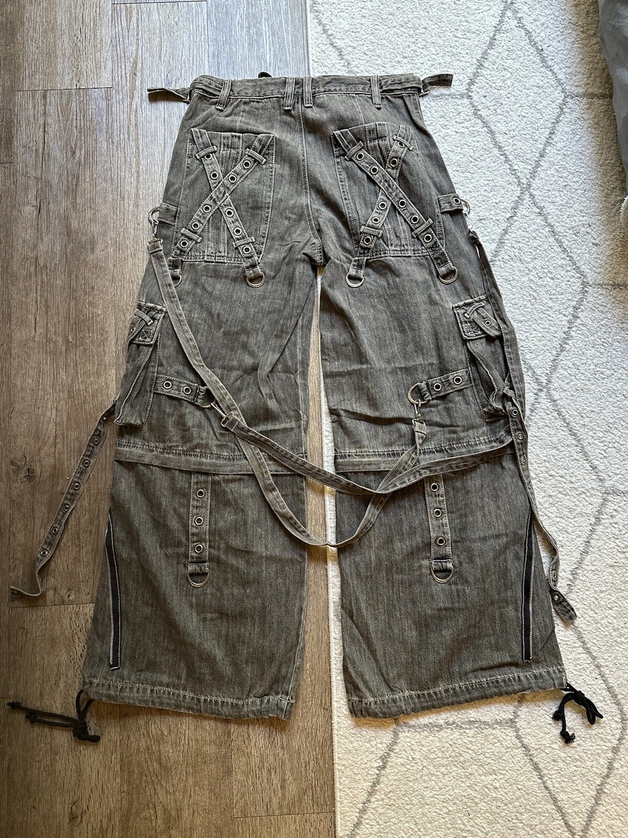 パンツ LGB black stripe cropped trousers Y2K LGB black stripe cropped trousers Y2K