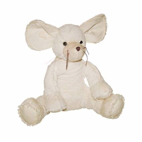 Peluche Souris Vicky 40 cm Les Petites Marie fabriquée en France