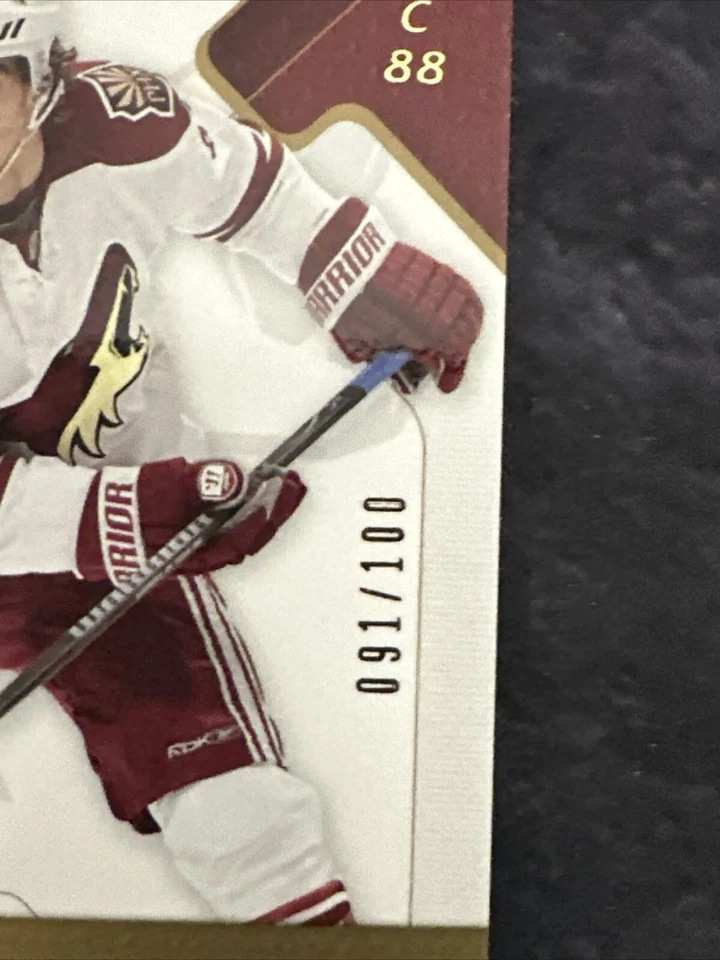 2008-09 SP Game Used Edition Gold Parallel 79 Peter Mueller Arizona Coyotes - Image 2 of 3