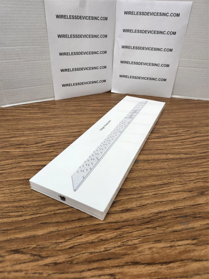 New Sealed Apple Magic A1843 Silver White Keys Bluetooth Keyboard - Image 3 of 4