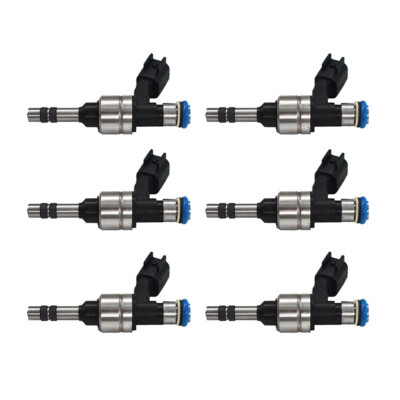 6× Fuel Injectors Fit For Cadillac CTS/SRX V6 2010 2011 12629927 New Durable