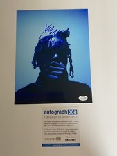 Yung Bans Signed Autographed 8.5x11 Photo Full Autograph Rapper ACOA
