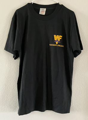 original WWF WRESTLEMANIA IX Caesars Palace 4-4-91 Shirt (size L