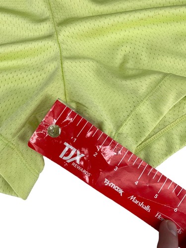 Nike Shorts Womens Size Medium Chartreuse Athletic Basketball Workout Breathable - Picture 6 of 9