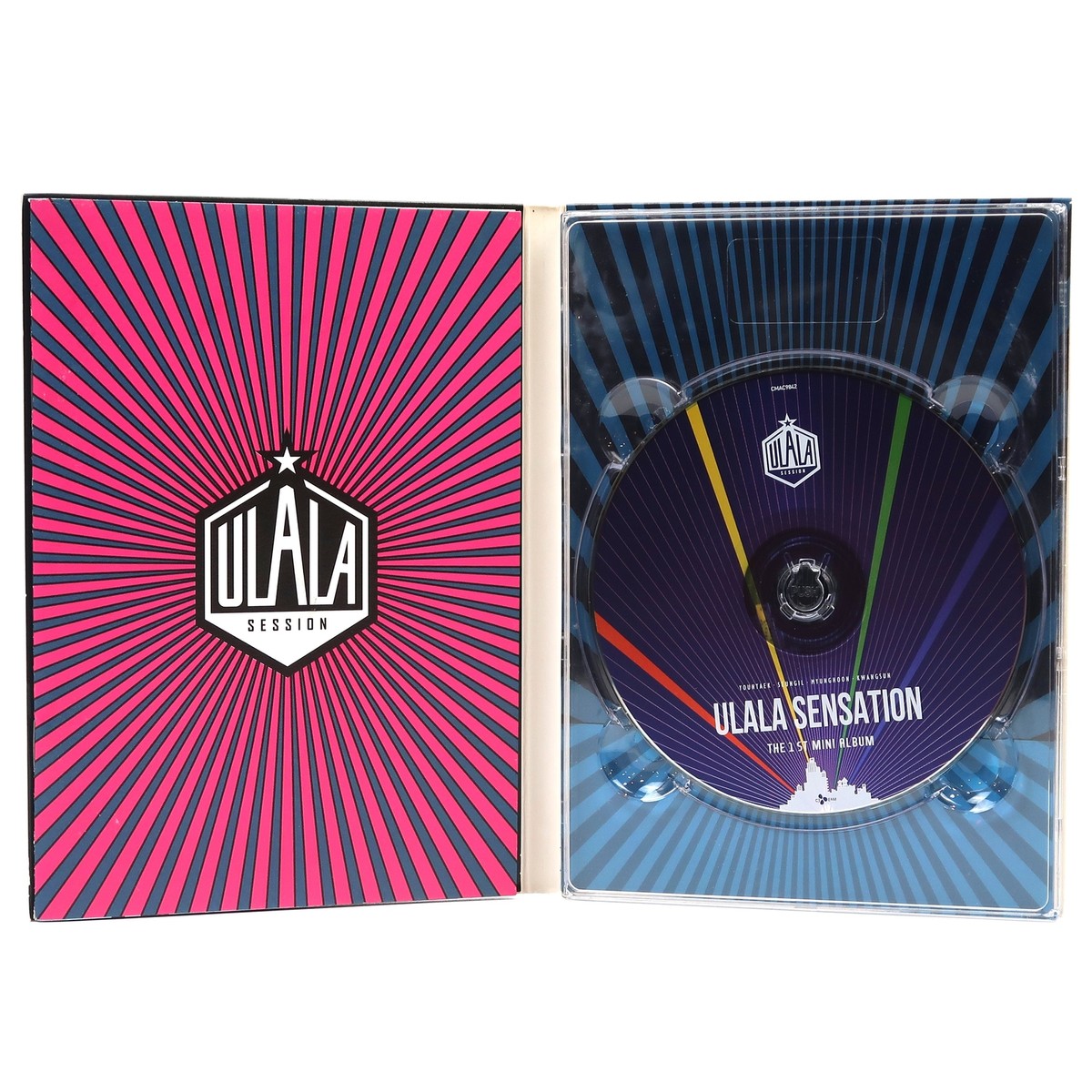 Ulala Session - Ulala Sensation Signed Autographed CD Album Promo