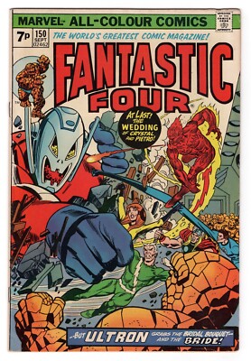 Fantastic Four Vol 1 Nr. 150 Sep 1974 (VFN+) (8,5) Marvel, Bronzezeit