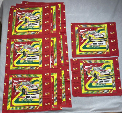 Nascar 1997 Kelloggs Corn Flakes Hendrick Racing Fabric Panels Terry Labonte