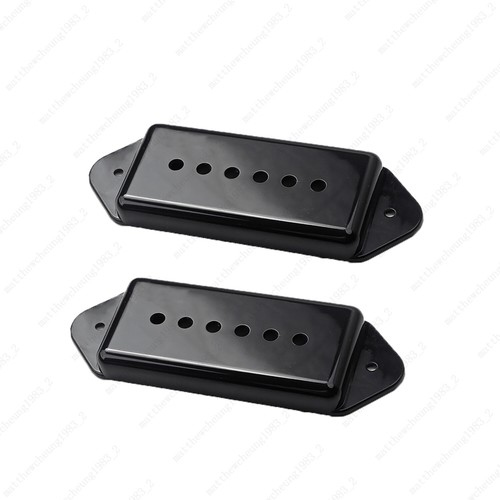 2x P90 Soapbar Dog Ear Pickup Cover Replacement 50 / 52mm Pole For Les Paul SG - Picture 3 of 17