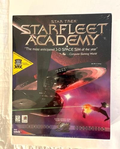 Interplay Star Trek Starfleet Academy Computer Game 1997 Still Sealed ...
