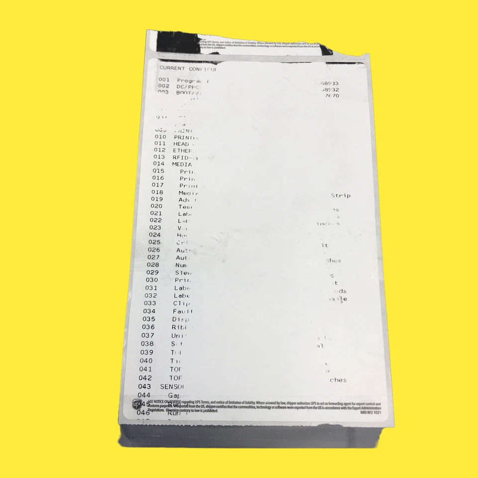 Printronix SL/T4M Thermal Barcode Label Printer Gray READ #UMP5431 - Image 3 of 4