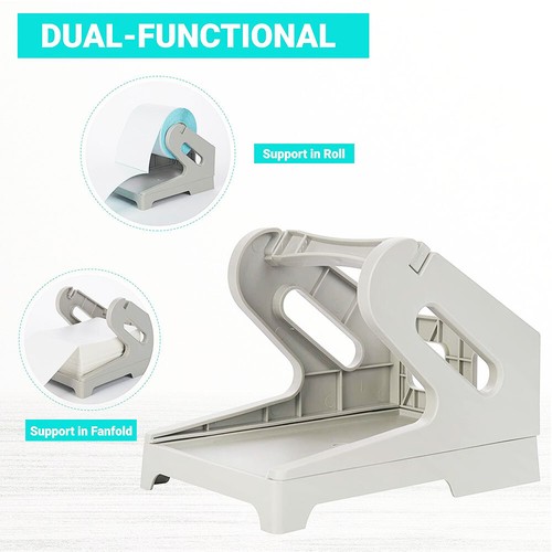 Thermal Shipping Label Holder for 4x6 Rolls Fanfold Label Desktop Label Printer - Picture 6 of 9