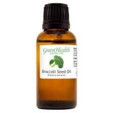 Broccoli Seed Carrier Oil 1 FL OZ 100 Pure  Natural Greenhealth