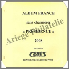 CERES - FRANCE Présidence - Année 2008 - Timbres Courants - AVEC Pochettes
