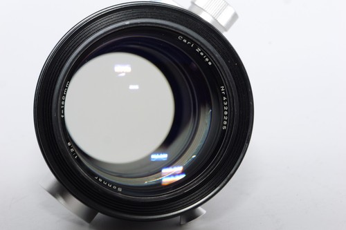 Zeiss CONTAREX Sonnar 180mm 2.8 telephoto lens. Case. Hood. Grip. Sky. UV filter - Picture 16 of 24