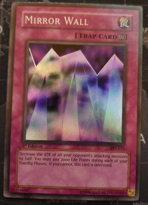 Mirror Wall PSV-016 Super Rare 1st Edition Yugioh NM | eBay