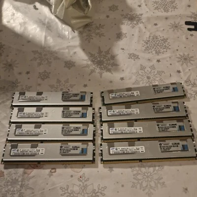 HP samsung 16GB PC3-8500R ECC REG DDR3 4Rx4 Memory - Image 1 of 2