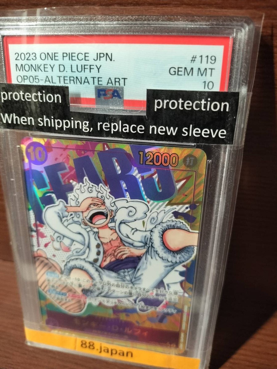 PSA 10 Monkey D. Luffy OP05-119 SEC Awakening of The New Era 