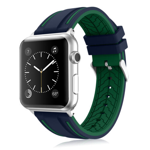 Per Apple Watch Ultra 2 1 Series 9 8 7 6 5 SE 4 3 2 1 cinturini cinturino sportivo in silicone - Foto 17 di 36