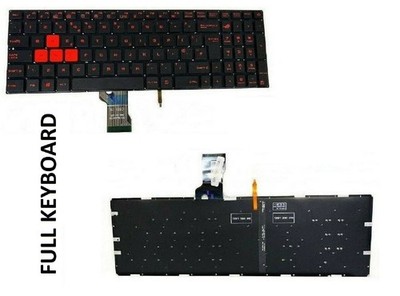 Neue Tastatur mit Hintergrundbeleuchtung ASUS ROG Strix GL702V GL702VM GL702VS GL702VT Laptop UK