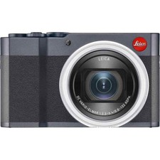 LEICA C-Lux Midnight Blue Wireless Digital Camera (19130), Black.