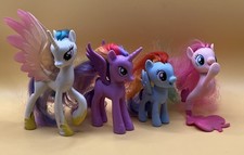 My Little Pony Lot of 4 Brushable Figures See...