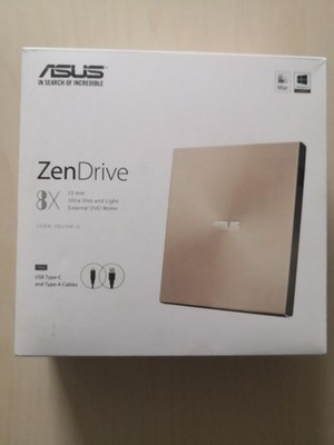 ASUS ZenDrive 8 x 13mm Ultra Slim and Light External DVD Writer