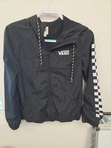 Van's Off The Wall Hooded Windbreaker - product listing photo