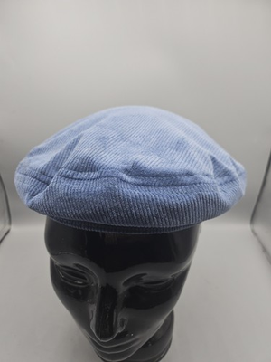 #ad Brixton Unisex Style Fiddler Beret Hat Cap Joe Blue Size Medium Corduroy $22.43
