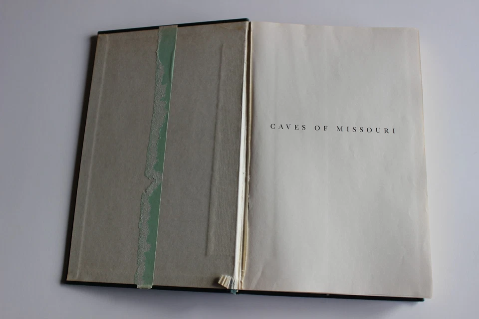 Caves of Missouri by J. Harlen Bretz Vol. XXXIX Second Series 1956 HB Ex-Library - Image 4 of 4