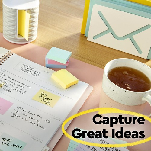 Post-it Original Canary Yellow Pop-Up Refill Lined 3 x 3 100-Sheet 6/Pack R335YW - Picture 7 of 9